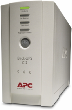 Back-UPS 500VA 300W Tower UPS, 230V, 4x IEC C13 Outlets, 6.5 Inch Height, Lead-Acid Battery