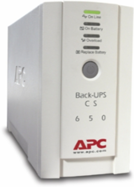 Back-UPS 650VA/400W Tower UPS, 230V, 4x IEC C13 Outlets, Dimensions 3.58x11.18x6.5 Inch