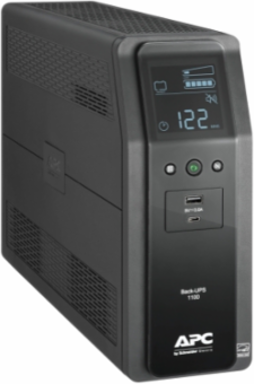 Back-UPS Pro 1100VA, 120V, AVR, LCD, 10 NEMA Outlets, 2 USB Ports