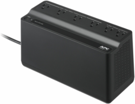 Back-UPS 450VA 120V with 6 NEMA Outlets, Standby Topology, 180 Joules Surge Rating