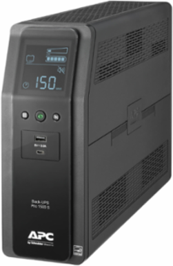 Back-UPS Pro Uninterruptible Power Supply, 1000VA, 10x NEMA 5-15R Outlets, Sine Wave