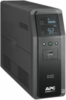 Back-UPS Pro Uninterruptible Power Supply, 1000VA, 10x NEMA 5-15R Outlets, Sine Wave