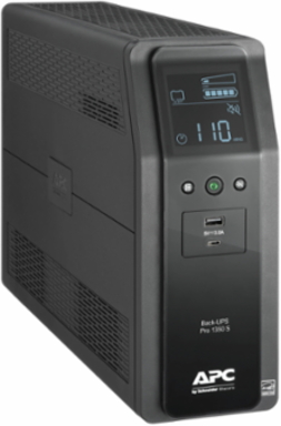 Back-UPS Pro 1350VA Sine Wave UPS, 10x NEMA 5-15R Outlets, 25.79 lb, 120V