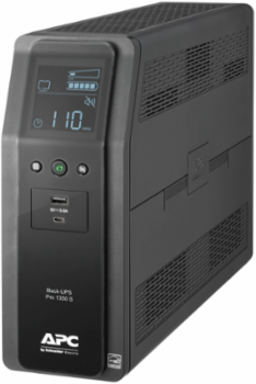 Back-UPS Pro 1350VA Sine Wave UPS, 10x NEMA 5-15R Outlets, 25.79 lb, 120V