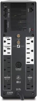 Back-UPS Pro 1500VA/865W Tower UPS, 10x NEMA 5-15R, 120V, User Replaceable Battery