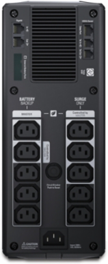 Back-UPS Pro Tower UPS, 1500VA/865W, 10x IEC C13 Outlets, AVR, LCD