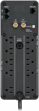 Back-UPS Pro 1500VA 900W Tower UPS, 10x NEMA 5-15R Outlets, AVR, 120V, LCD