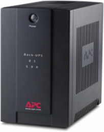Back-UPS 500VA/300W Tower UPS with 3x IEC C13 Outlets, AVR, LED, 7.28 Inch Height