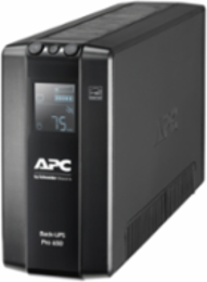 Back-UPS Pro 650VA, Tower, 6x IEC C13, AVR, LCD Display, User Replaceable Battery