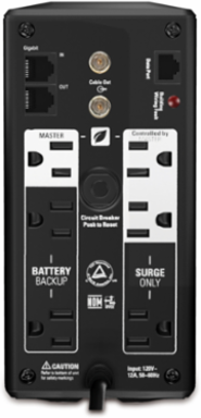 Back-UPS Pro 700VA 420W Tower UPS with 6 Outlets, AVR, LCD Display, 12h Recharge