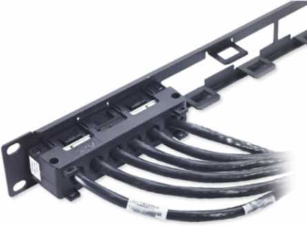 Data Distribution Cable CAT6 UTP CMR Black 15FT (4.5M) Grit 6RJ-45