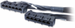 Data Distribution Cable CAT6 UTP CMR 19 Foot Black, UL Listed, RoHS Compliant