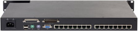 KVM Switch 1 Local User 16 Ports 1U Rack Height 5.29 lb Weight 7.40 Inch Depth