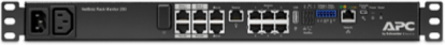 NetBotz Rack Mount Security Appliance, 1U, 2.80 lb, Wireless Sensor Support