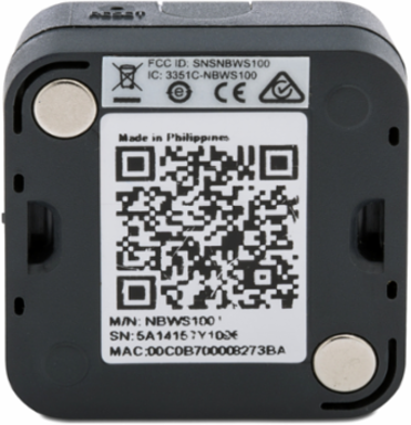 Wireless Temperature Sensor, 1.50 Inch Depth, 1.50 Inch Width, 0.75 Inch Height