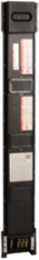 Straight length, Powerbus busway, max 100A rated, 600VAC, 3 phase, 4 wire, 4A config, 10ft