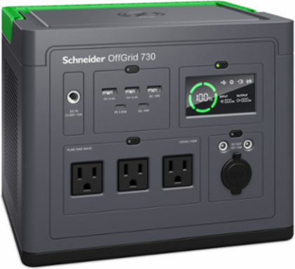 OffGrid Portable Power Station 700W 738Wh Lithium-ion 14.11 lb 120V