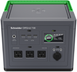 OffGrid Portable Power Station 700W 738Wh Lithium-ion 14.11 lb 120V