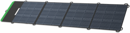 200W Portable Solar Panel, 21.87 Inch Width, 15.43 lb Weight, 2 Year Warranty