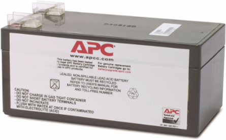 Replacement Battery Cartridge - Lead-Acid, 3.09 lb, 2.64 Inch Width, 2-Year Warranty