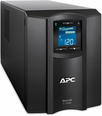 Smart-UPS C 1000VA Line Interactive Tower Uninterruptible Power Supply 120V 8x NEMA 5-15R