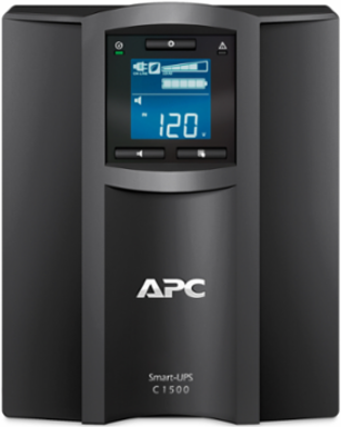 Smart-UPS C Line Interactive 1440VA 120V Tower 8 NEMA 5-15R Outlets, AVR