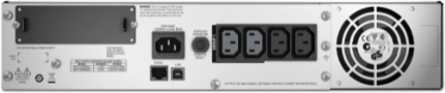Smart-UPS Rackmount 2U, 1000VA, 230V, 4x IEC C13, Sine Wave Output