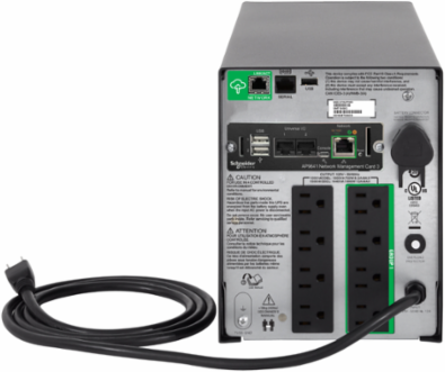 Smart-UPS 1500VA Tower 120V 8x NEMA 5-15R AVR LCD 54.23 lb