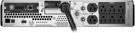 Smart-UPS 3kVA Rackmount 2U, 120V, 6 NEMA 5-15R, AVR, Sine Wave