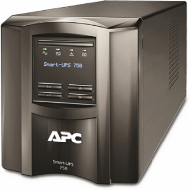 Smart-UPS Line Interactive 750VA Tower, 120V, 6x NEMA 5-15R Outlets, AVR, LCD