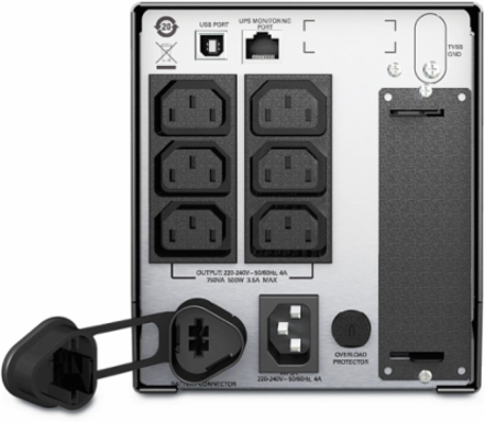 Smart-UPS Line Interactive 750VA 230V Tower 6x IEC C13 Outlets Sine Wave Output