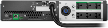 Smart-UPS 3kVA Line Interactive UPS, Rackmount 2U, 120V, 1x NEMA L5-30R, 6x NEMA 5-20R