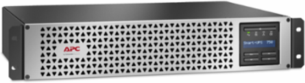 APC Smart-UPS, Line Interactive, 750VA, Lithium-ion, Rackmount 2U, 120V, 6x NEMA 5-15R outlets, SmartConnect Port+SmartSlot,Short Depth,AVR,LCD,TAA