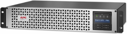 APC Smart-UPS, Line Interactive, 750VA, Lithium-ion, Rackmount 2U, 120V, 6x NEMA 5-15R outlets, SmartConnect Port+SmartSlot,Short Depth,AVR,LCD,TAA