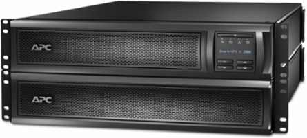 Smart-UPS X 2000VA Rack/Tower Convertible 2U, 120V, 10 Ft Cord, 84.77 lb
