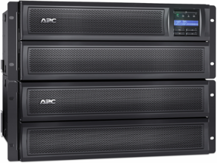 Smart-UPS X 3kVA Line Interactive Rack/Tower 4U 208V, 2 NEMA L6-20R, 4 IEC C13, 85.19 lb