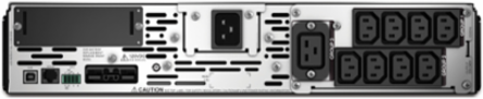 APC Smart-UPS X, Line Interactive, 3kVA, Rack/tower convertible 2U, 200V-240V, 8x C13+1x C19 IEC, SmartSlot, Extended runtime [TAA]