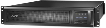 Smart-UPS X 3000VA Line Interactive UPS, 2U Rack/Tower, 208V-230V, 8 C13+1 C19