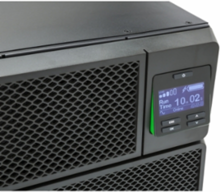 Smart-UPS On-Line 5kVA Rackmount 3U 230V, 6xC13+4xC19, Double Conversion, Black