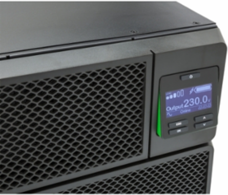Smart-UPS On-Line 5kVA Rackmount 3U 230V, 6xC13+4xC19, Double Conversion, Black