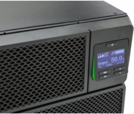 Smart-UPS On-Line 5kVA Rackmount 3U 230V, 6xC13+4xC19, Double Conversion, Black