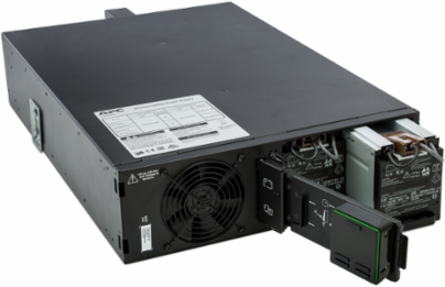 APC Smart-UPS On-Line, 5.4kVA, Rackmount 3U, 208V, 2x L6-20R+2x L6-30R NEMA outlets, Network Card+SmartSlot, Extended runtime, W/ rail kit [TAA]