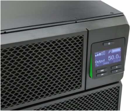 Smart-UPS On-Line 6kVA Rackmount 4U 230V with 6x C13 & 4x C19 Outlets, 132.28 lb