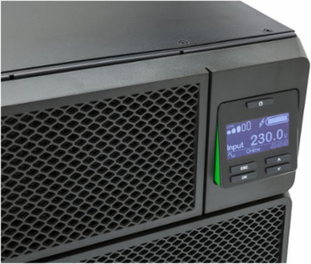 Smart-UPS On-Line 6kVA Rackmount 4U 230V with 6x C13 & 4x C19 Outlets, 132.28 lb