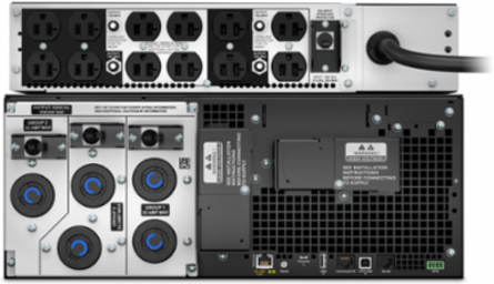 Smart-UPS On-Line 6000VA 6kW Rackmount 6U 208V, 12x NEMA Connections, Sine Wave