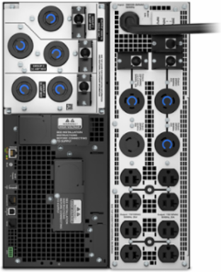 Smart-UPS 6kVA Tower, 208V, Sine Wave, 6000 VA Output Power, 259.99 lb