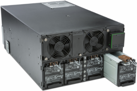 APC Smart-UPS On-Line, 8kVA/8kW, Rackmount 6U, 208V, 4x L6-20R+2x L6-30R NEMA outlets, Network Card+SmartSlot, Extended runtime, W/ rail kit [TAA]