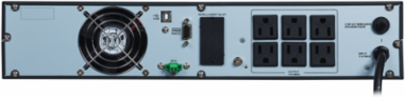 Easy UPS On-Line 1000VA 120V, 2U Rack/Tower, Li-Ion Battery, Sine Wave
