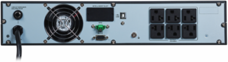 Easy UPS On-Line 2000VA 120V Li-Ion, Rack/Tower Convertible, 2U Height