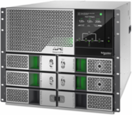 APC Smart-UPS Modular Ultra, On-Line, 10kW scalable to 20kW N+1, Lithium-ion, Rackmount 9U, 208/240V, Network Management, Extended runtime, W/rail kit